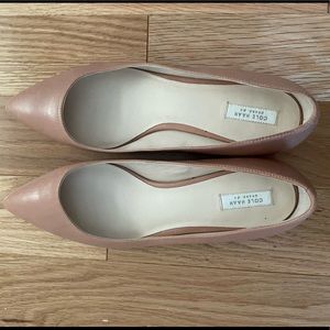 Cole Haan tan flats